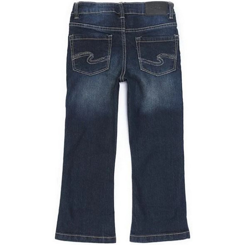 Silver Jeans Boys' Zane Bootcut Jeans in Indigo Color